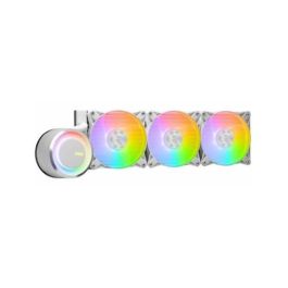 MSI MAG CORELIQUID E360 WHITE - Sistema de Refrigeración Líquida para CPU, Radiador 360mm, Compatible Intel/AMD, ARGB, 3 Ventiladores, 20dBA - 306-7ZW6E27-C24 MSI MAG CORELIQUID E360 WHITE - Sistema de Refrigeración Líquida para CPU, Radiador 360mm, Compatible Intel/AMD, ARGB, 3 Ventiladores, 20dBA - 306-7ZW6E27-C24