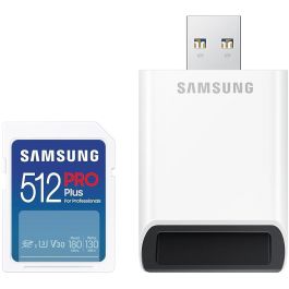 CARD Card 512GB Samsung XC PRO Plus (2023)(CL10) Reader retail Precio: 81.50000012. SKU: B1JFEGKZW9