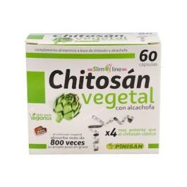 PINISAN Siluplan Chitosan Vegetal 60 Cápsulas - Absorbe Grasa y Saciedad - 100% Vegano Precio: 18.8899997. SKU: B1AZ7K77BR