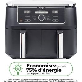 Freidora de Aire Ninja Foodi Max AF400EU 9.5L, 6 en 1 con Compartimento Doble, Max Crisp, Apto para 8 Personas Freidora de Aire Ninja Foodi Max AF400EU 9.5L, 6 en 1 con Compartimento Doble, Max Crisp, Apto para 8 Personas