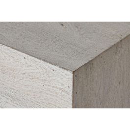 DKD Home Decor Mesa de Centro Estilo Indio de Madera, Colores Beige y Negro, 150x77x46 cm DKD Home Decor Mesa de Centro Estilo Indio de Madera, Colores Beige y Negro, 150x77x46 cm