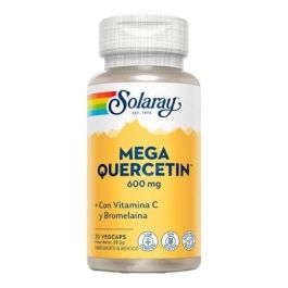 SOLARAY Quercitin 600mg, 30 Cápsulas Vegetales. Con Bromelaína y Vitamina C. Apto para Veganos. Precio: 23.4999996. SKU: B1735VK8EW