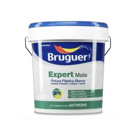 Bruguer Pintura Plástica Acrílica Estirenada 4 L Mate Blanco Antimoho Expert para Interior y Exterior, para Paredes y Techos Precio: 32.49999984. SKU: S7903613
