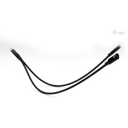 I-Tec Splitter USB-C Audio/Datos con Power Delivery 100W, USB 2.0, 0,3m, Negro