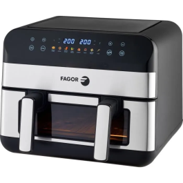 Fagor Freidora sin Aceite Airfryer FGF10 10L 2400W FAG3508510106368 Pantalla Táctil 8 Modos Pregrabados Gran Depósito Cocción