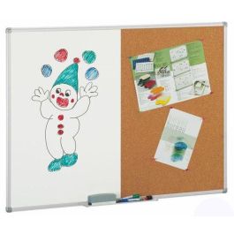 Pizarra Doble Uso 122X183 Corcho+Blanco Precio: 236.49999945. SKU: B132T3VSAS