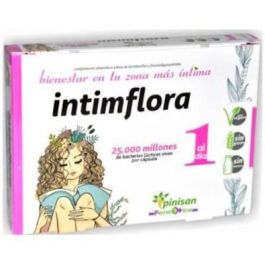PINISAN Intimflora 20 Cápsulas con bacterias lácticas vivas para equilibrio microbiota vaginal, 100% vegano, sin gluten ni lactosa Precio: 18.5000002. SKU: B1EM4BGHMJ