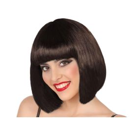 Peluca Lisa Corta Castaña Con Flequillo Recto 100 gramos para Disfraces, Fiestas, Teatro y Caracterizaciones Precio: 2.98999954. SKU: B17PBD38WW
