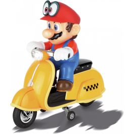 Carrera 98430 Scooter RC 2.4GHz Super Mario Odyssey con Mario, listo para correr, escala 1:18, hasta 9 km/h Precio: 67.78999953. SKU: B1J34AZT9F