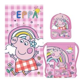 Set de Verano Infantil Peppa Pig Rosa 3 Piezas