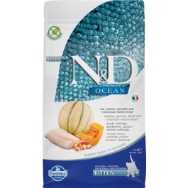 Farmina N&D Cat Kitten Ocean Bacalao Calabaza 1,5 kg Farmina N&D Cat Kitten Ocean Bacalao Calabaza 1,5 kg Precio: 24.75352. SKU: B189W55RVR