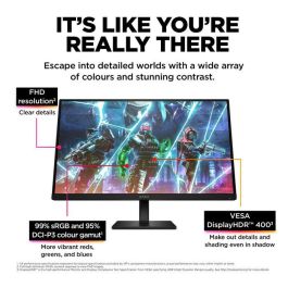 HP OMEN 27s OMEN by HP Monitor Gaming FHD de 27 pulgadas, 240Hz, compatible con NVIDIA G-SYNC