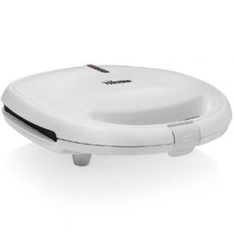 Tristar SA-3052 Sandwichera 750W para 2 Sándwiches, Placas Antiadherentes, Cierre Seguridad, Compacta, Blanca Tristar SA-3052 Sandwichera 750W para 2 Sándwiches, Placas Antiadherentes, Cierre Seguridad, Compacta, Blanca