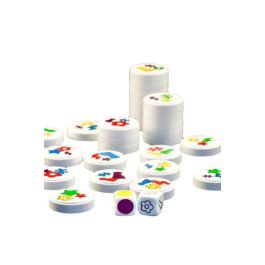 Mercurio Juego Crazy Clack | Juego de Mesa Magnético para Combinar Símbolos y Colores | 36 Discos y 2 Dados | Edad +4 Años Mercurio Juego Crazy Clack | Juego de Mesa Magnético para Combinar Símbolos y Colores | 36 Discos y 2 Dados | Edad +4 Años