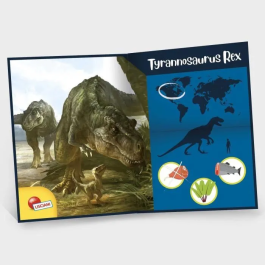 Lisciani Giochi Super Kit T-Rex Nuevo Excavación Esqueleto Realista Dinosaurio para Niños a partir de 7 Años