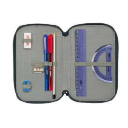 Portatodo Real Madrid C.F. Blanco 12,5 x 19,5 x 5,5 cm 37 Piezas