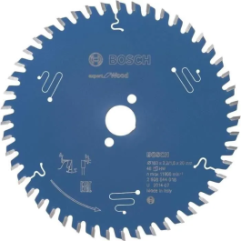 Bosch Hoja de Sierra Circular Expert para Madera 160 x 20 x 2,2 mm, 48 Dientes Precio: 60.88999994. SKU: B1A3KFF4PC