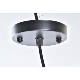 DKD Home Decor Lámpara de Techo Tropical 36 x 48 x 36 cm Marrón Negro Ratán E27