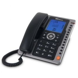 SPC 3604N Teléfono Fijo con Manos Libres, Identificación de Llamadas, Pantalla Iluminada y 7 Memorias Directas, Negro. Para Sobremesa o Pared Precio: 31.50000018. SKU: S7603302
