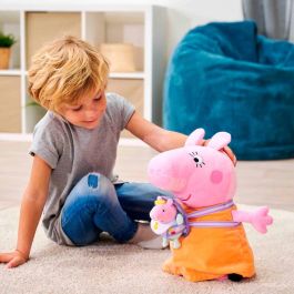 Simba Peluche Mama Pig con Evie Peppa Pig 33cm