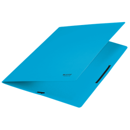 Leitz Carpeta Recycle con Gomas DIN A4, Cartón Reciclable 100% Color Azul