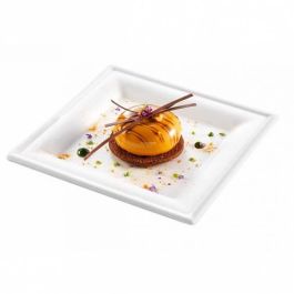 Set de 25 Platos Biodegradables Cuadrados 16 cm - Algon (12 Unidades) Set de 25 Platos Biodegradables Cuadrados 16 cm - Algon (12 Unidades)