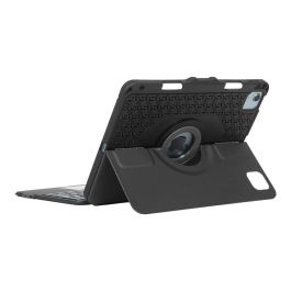Targus VersaVu Teclado con Trackpad y Cubierta Bluetooth 5.0 para iPad Air (M2) 11" e iPad Pro 11" - Idioma Nórdico QWERTY, Negro