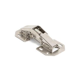 Q&Q Bisagra Automática Cripli 90º de Apertura Zincada - Montaje de Superficie Sin Mecanizado para Puertas de Muebles