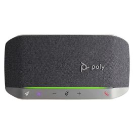 Poly 7F0J8AA Altavoz Portátil para Conferencias Sync 20-M USB-Bluetooth Certificado Microsoft Teams Batería 20h Negro