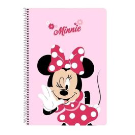 Cuaderno Espiral Safta Tapa Extradura Folio 80 Hojas Cuadro 4 mm 60 gr Minnie Mouse Nalve Precio: 5.50000055. SKU: B1969VS657