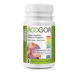 TEGOR Acidgor 40 Comprimidos para Disolver en Boca | Complemento Alimenticio para Apoyo Gástrico y Acidez con Regaliz, Manzanilla, Aloe Precio: 15.4999999. SKU: B123TSTSWW