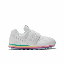 Zapatillas Deportivas Infantiles New Balance 574 Core Hook Loop Blanco Precio: 75.0684. SKU: B1EAS3E3LP