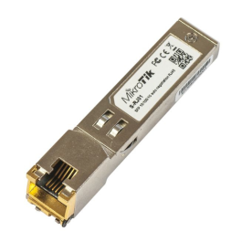 Mikrotik S-RJ01 Módulo Transceptor SFP RJ45 Gigabit Ethernet 10/100/1000 Mbps 1.25 Gbps RoHS Precio: 30.9899997. SKU: B1GAWH52PX