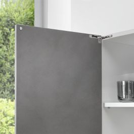 Salice CELPX66XXV Bisagra AIR Cierre Push Acabado Titanio 105°, Oculta para Muebles de Cocina y Baño, Zamak