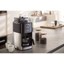 CAFETERA PHILIPS GRIND & BREW HD7769/00 - 1000W - DEPÓSITO 1.2L - 2*DEPÓSITOS PARA MOLINO - HASTA 12 TAZAS - INCLUYE MOLINILLO - ACERO INOX