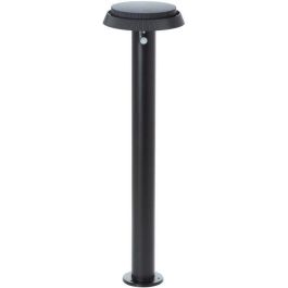 Poste de exterior - BRILLIANT - ALVERO - LED y solar - Detector de movimiento - Metal y plástico - 4 W - Negro Precio: 80.50000046. SKU: B142RN9GF6