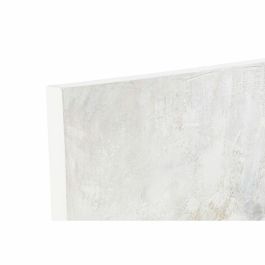 DKD Home Decor Cuadro Oriental Buda Beige Dorado Lienzo Pino Pintado a Mano 120x120 cm Set de 2