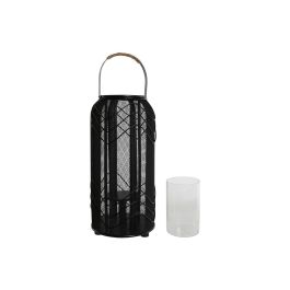 Portavela Colonial DKD Home Decor Negro 21.5 x 43.5 x 21.5 cm