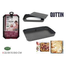 Molde para horno desmontable Quttin 22.5x15.5x3 cm (12 Unidades) Precio: 51.89000058. SKU: B1GS72YEV6