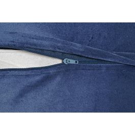 DKD Home Decor Cojin Blanco Azul Floral 10 x 45 x 45 cm