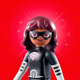 Playmobil 71866 Miraculous Lady Wifi Figura de Acción con Smartphone y Escudo para niños y niñas +4 años Playmobil 71866 Miraculous Lady Wifi Figura de Acción con Smartphone y Escudo para niños y niñas +4 años