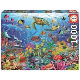 Educa Puzzle 1000 piezas Tortugas en el Paraíso