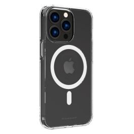 DBRAMANTE1928 Funda Iceland Pro compatible con MagSafe para iPhone 13 Pro, Plástico Reciclado, Transparente