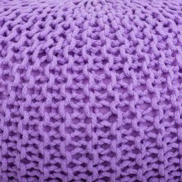 Puff Alexandra House Living Violeta Poliestireno 45 x 30 x 45 cm