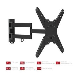 Fonestar Sistem Soporte Pared TV Orientable 683N para TVs de 23" a 55", 180º Horizontal, 15º Vertical, VESA 75x75 a 400x400, Peso Máx. 35 kg