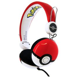 OTL TECHNOLOGIES Auriculares Diadema Ajustables Pokemon Pokeball Universal Jack 3.5mm para Niños y Adultos, Cable 120cm, 90dB Sensibilidad Precio: 21.49999995. SKU: B17QKMZW89