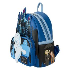 Loungefly Mochila Halloween Casper The Friendly Ghost de piel vegana con detalles que brillan en la oscuridad