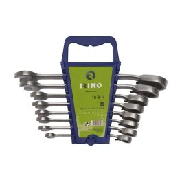 Irimo Juego 8 Llaves Combinadas Carraca Fija 8-19mm 18-8-h