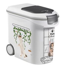 Contenedor de croquetas CURVER - 35L/12 kg - PETS COLLECTION - Para gatos