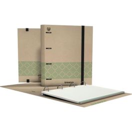 Grafoplás 4D35 Carpeta Anillas Mixtas Carpebook A4 C-Recambio 100H Forrado Uninature Verde Kraft/Cartón Reciclado Precio: 11.88999966. SKU: B1F9HCVYM5